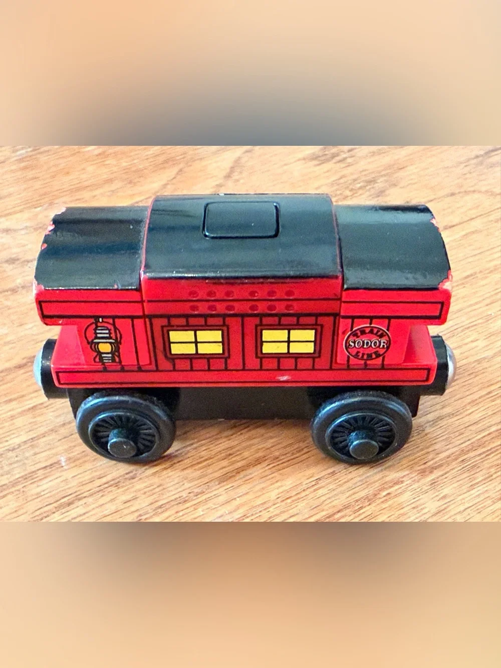 Thomas & Friends Wooden Railway Musical Caboose Car - by Learning Curve, Works